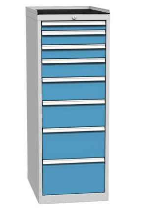 Zásuvková dílenská skříň DPO 04A