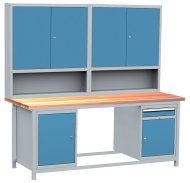 Dílenský stůl s kontejnery, set DPJ 206