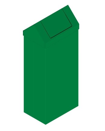 Odpadkový koš typ KOS 1268 - 3