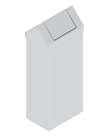 Odpadkový koš typ KOS 1268 - 2