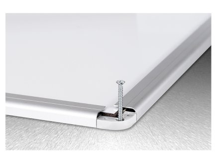 Jednodílná magnetická tabule hliníkový rám 30x40 cm - 3