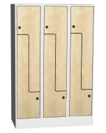 Šatní skříňka s lamino dveřmi typ SZS 43AL