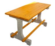 Betonový stůl parkový