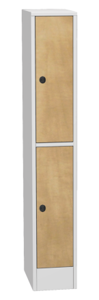 Šatní skříňka s lamino dveřmi typ SHS 31BL - 2