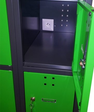 Skříň na dobíjení mobilních zařízení bez USB portů SBE_32_A8 - 5