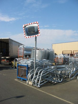 Dopravní zrcadlo Polymir - obdélníkové 556 - 5