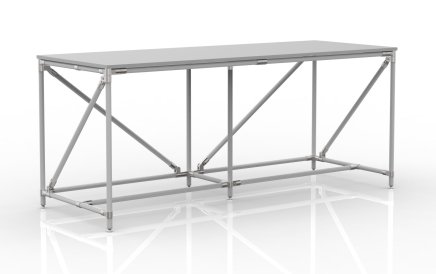 Dílenský stůl z trubkového systému šíře 2000 mm, 240405312 - 1