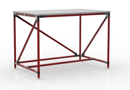Dílenský stůl z trubkového systému 24040535 (3 modely) - 4