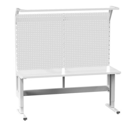 Krokově stavitelný stůl s nástavbou