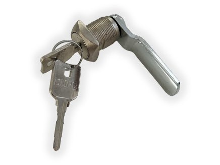 Cylindrický zámek pro šatní skříně Kovos