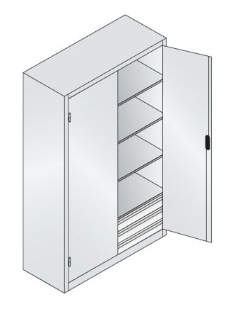 Dílenská skříň CP 8931-503 (2 modely) - 6