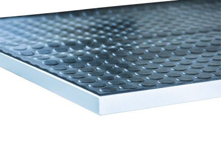 Pracovní deska LTD s gumou, rozměry 1500 x 750 mm