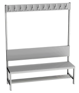 Šatnová lavice LAV 15V - šířka 1500 mm