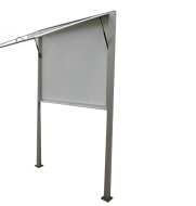 Jednokřídlá oboustranná vitrína HO60 se vzpěrami  - 42 x A4