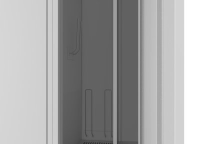 Šatní skříň kovová Sum 421 s topením a odvětráváním šířka 800 mm - 2