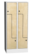 Šatní skříňka s lamino dveřmi typ SZS 42AL