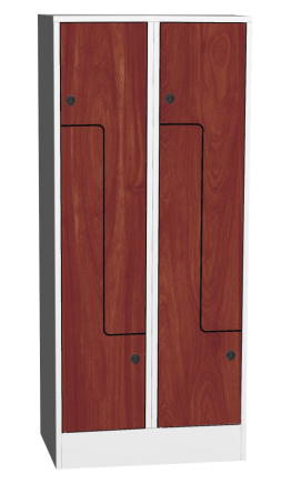 Šatní skříňka s lamino dveřmi typ SZS 42AL - 3