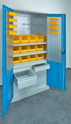 Vybavená dílenská skříň Kovona S44204 - 2