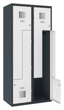 Šatní skříň kovová Sul 42 W šířka 800 mm - 5