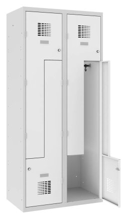 Šatní skříň kovová Sul 42 W šířka 800 mm - 2