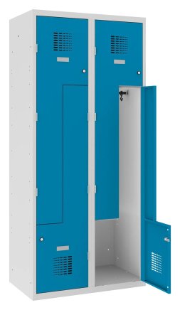 Šatní skříň kovová Sul 42 W šířka 800 mm - 3