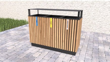 Koš na tříděný odpad Lamela II - 2