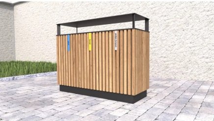 Koš na tříděný odpad Lamela II - 3