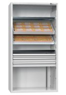 Skříň pro NC nástroje s křídlovými dveřmi s výbavou