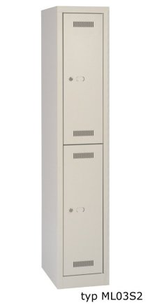 Šatní skříňka BISLEY ML03S2