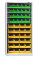 Skříň s plastovými boxy UK1-B2