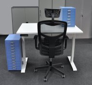 Kancelářský stůl s úložným prostorem a židlí EO20_HDK_York