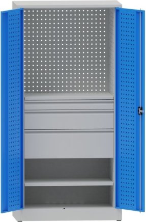 Dílenská skříň se zásuvkami