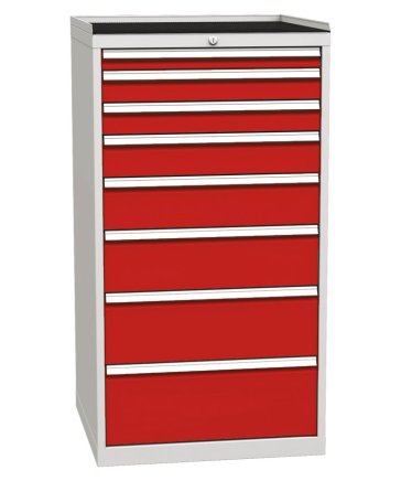 Zásuvková dílenská skříň DPO 05F - 4