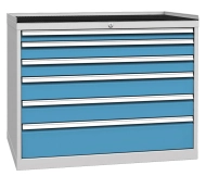 Zásuvková dílenská skříň DPO 06D