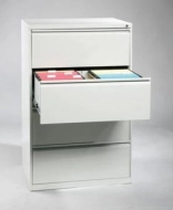 Kovová kartotéka dvouřadá čtyřzásuvková G2324