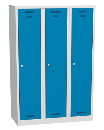 Šatní skříňka kovová BAS 43A