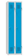 Kovová šatní skříňka dvoudveřová XS62-18