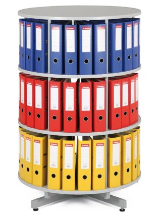 Otočné archivační skříně - 3 patra - 3