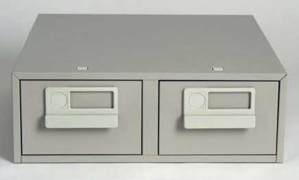 Lístkovnice kovová Bisley FCB23 - 4