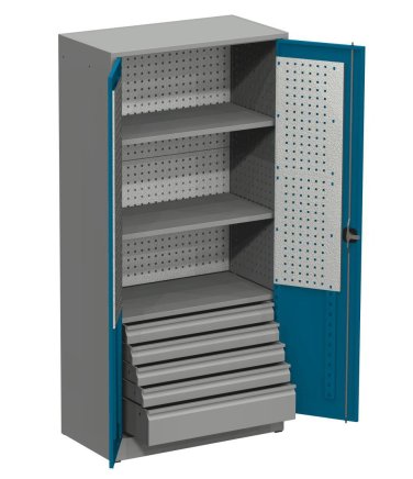 Dílenská skříň Kovona S45604.2.B5.24