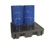 Záchytná vana pod čtyři 200l sudy