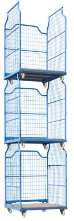 Stohovatelný pojízdný kontejner Universal Corlette® uc-120.599 - 3