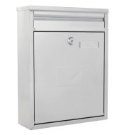 Poštovní schránka Como stříbrná