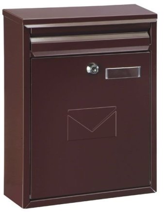 Poštovní schránka Como hnědá
