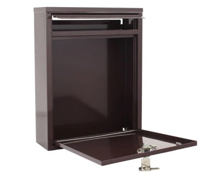 Poštovní schránka Como hnědá - 2