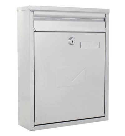 Poštovní schránka Como stříbrná