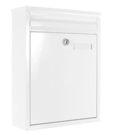 Poštovní schránka Como bílá