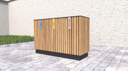 Koš na tříděný odpad Lamela - 3