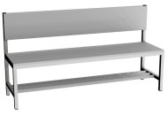 Šatnová lavice LAV 15O - šířka 1500 mm