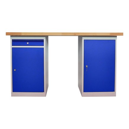 Dílenský stůl s podstavným kontejnerem CE15_1PD